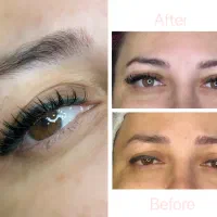 مدل اکستنشن مژه جهت تکمیل آلبوم کاری