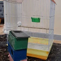 قفس پرنده و لوازم و لونه