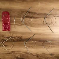 میل گرد بافتنی انگلیسی ، قلاب بافتنی