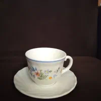 فنجان نعلبکی ویکتوریا فرانسه|ظروف سرو و پذیرایی|رشت, بازار|دیوار