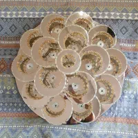 لوستر سقفی در تنوع سه رنگ