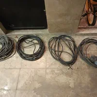 چهار عدد کابل 12الی 54متری 2/5و ۲/۶با سرا سنعتی