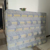 تشک دونفره کار کرده با کفی تخت دوتا