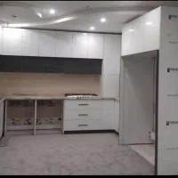 کابینت MDF و هایگلاس براق ضدخش درجه1