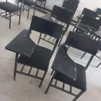صندلی دانش آموزی ۲۴عددتک نفره سالم کارکرده