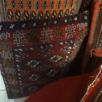 پشتی دستباف قدیمی