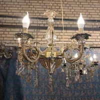 لوستر نگارین|لوستر و چراغ آویز|برخوار, |دیوار