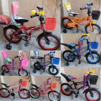 دوچرخه های کمک دار در سایز های 12.16.20 سالم و نو