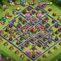 اکانت کلش۱۹۳  همراه کلن ۱۶|کنسول، بازی ویدئویی و آنلاین|محمدشهر, محمدشهر|دیوار