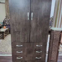 دراور 4 کشو به همراه کمد لباس