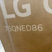 تلویزیون ال جی  ۷۵اینچ نانوسل  مدل Qned86.|تلویزیون و پروژکتور|قشم, |دیوار