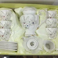 سرویس چای خوری لب طلایی