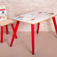 میز و صندلی بچگانه پوپولوس طرح خیابان