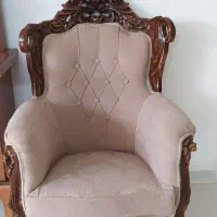 مبل 9نفره سلطنتی تمام چوب|مبلمان خانگی و میز عسلی|اسفراین, |دیوار