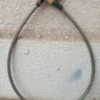 قفل سیم بکسلی تمام برنجی گیرا|دوچرخه، اسکیت، اسکوتر|زنجان, |دیوار