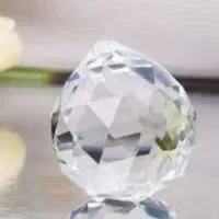 تعداد ۵۰۰ عدد گوی کریستال سایز ۴۰و  ریسه