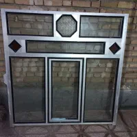 پنجره الومینیومی|مصالح و تجهیزات ساختمان|بهار, |دیوار