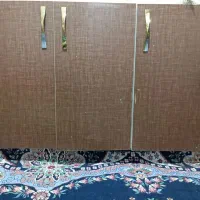کابینت سه در بدنه فلزی در چوبی