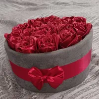 گل رز ربانی|گل مصنوعی|نجفآباد, کهریزسنگ|دیوار