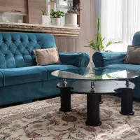 مبلمان راحتی ۵ نفره + میز وسط