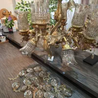 لوستر برنج مناسب فضاهای بزرگ