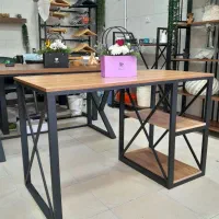 میز تحریر چوب و فلز|میز تحریر و کامپیوتر|کرج, گلستان|دیوار