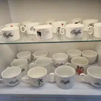 فنجان و شات سرامیکی فانتزی