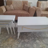 جلو مبلی چهار تیکه کشو دار|مبلمان خانگی و میز عسلی|گلبهار, شهر جدید گلبهار|دیوار