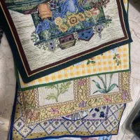 پنج عدد دستمال زیر بشقابی خارجی