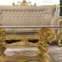 ۱۰ نفره تاج دار سلطنتی در حد نو|مبلمان خانگی و میز عسلی|قزوین, |دیوار