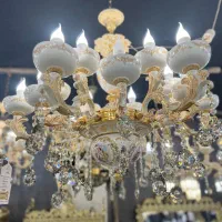 لوستر فول سرامیک تولیدی|لوستر و چراغ آویز|اصفهان, بوستان ناژوان|دیوار