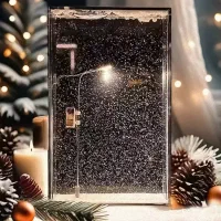 چراغ خواب نوستالژی شب برفی