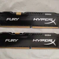 8 گیگ رم ddr4 (دو رم 4 گیگ)