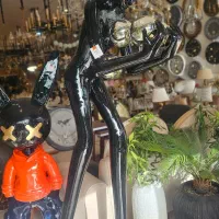 مجسمه آباژور کنارسالنی فایبر گلاس رنگ خودرو|چراغ خواب و آباژور|مشهد, توس (بلوار توس)|دیوار