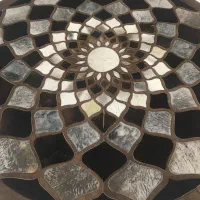 فرش پوست دست دوز ترکمنی