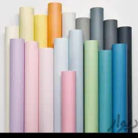 کاِغذ دیواری پارکت کفپوش pvc قرنیز نوری پوستر چاپی