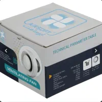 هواکش سایلنت ۱۰سانتی مشکی