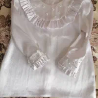 لباس دخترانه مروارید دوزی