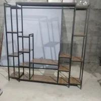 استند دکوری کد22 شلف دکور تجاری پایه گل کتابخانه|کتابخانه، شلف، قفسه‌های دیواری|مشهد, کاظم آباد پنجشنبه|دیوار