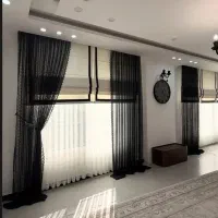 پرده مینیمال پرده رومن پرده زبرا پرده اداری|پرده، رانر، رومیزی|تهران, عبدلآباد|دیوار