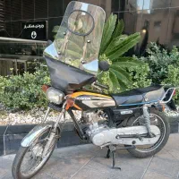 موتور هندا۱۲۵پلاک قدیم و مزایده