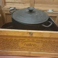 قابلمه نالینو چدن اصل سه سایز زیر قیمت بنیاد هستم