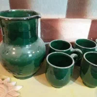 پارچ و لیوان سفالی|صنایع دستی و سایر لوازم تزئینی|نهاوند, |دیوار