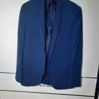 کت و شلوار نو رنگ کاربنی