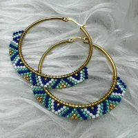 گوشواره میوکی دست‌ساز