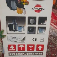 ابمیوه گیر پرقدرت پارس خزر تفاله گیر هم است