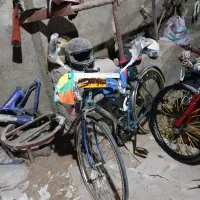 دوچرخه کورسی فابریک سالم و دوچرخه ۲۶ و تعدای وسایل|دوچرخه، اسکیت، اسکوتر|ماهدشت, |دیوار