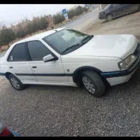 405 مدل 89 رنگ سفید دو گانه دستی بسیار تمیز خونگی