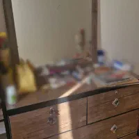تخت خواب نوجوان و میز آرایشی|تخت و سرویس خواب|تهران, شهرک شریعتی|دیوار