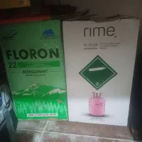 دوعدد گاز r410وr22 پلمپ